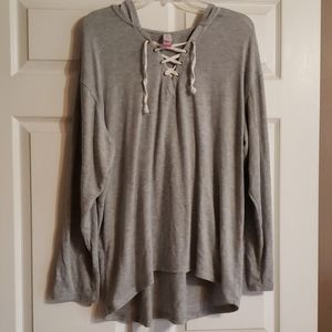 No Boundaries Hooded Sleep Shirt 3X